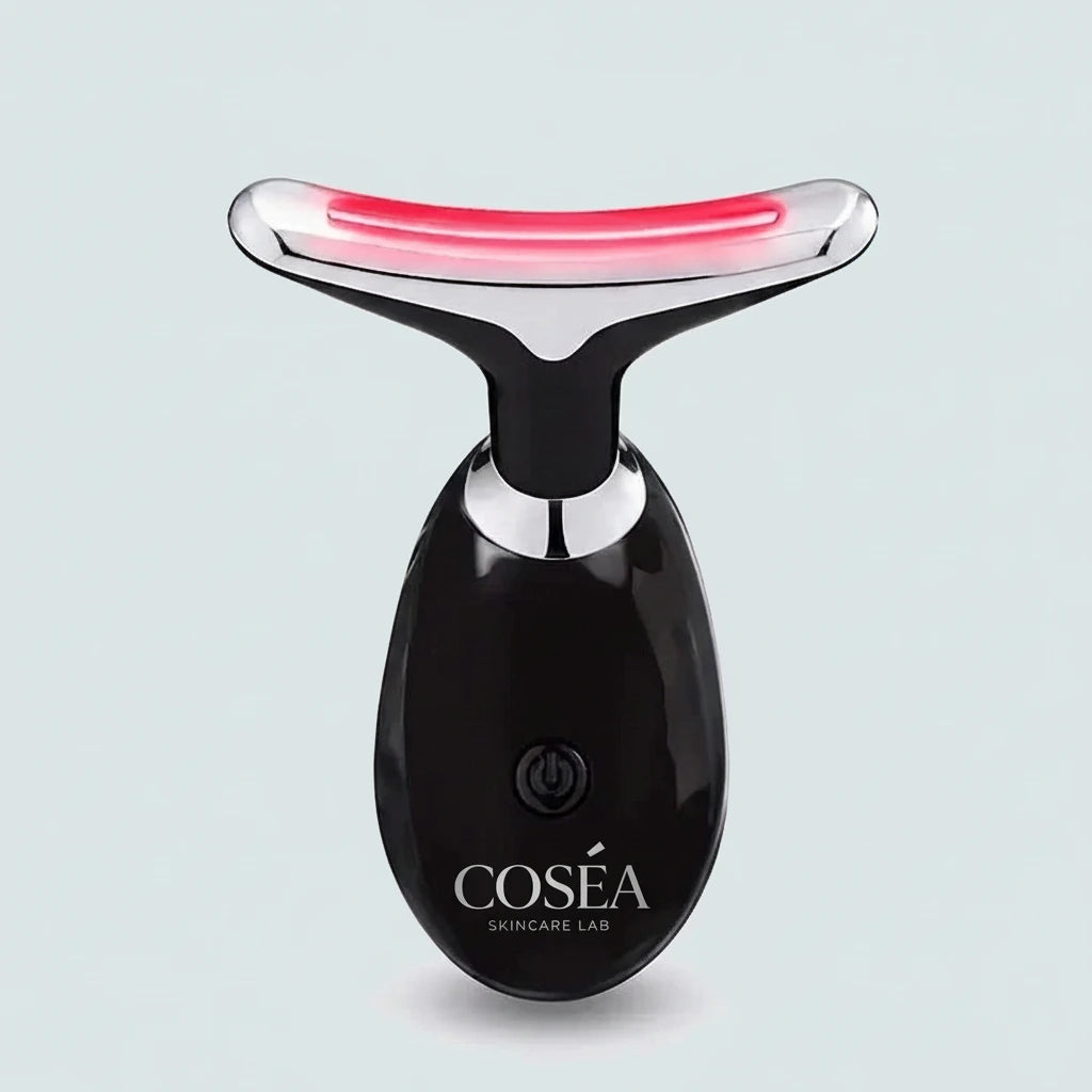Masajeador facial LED + EMS