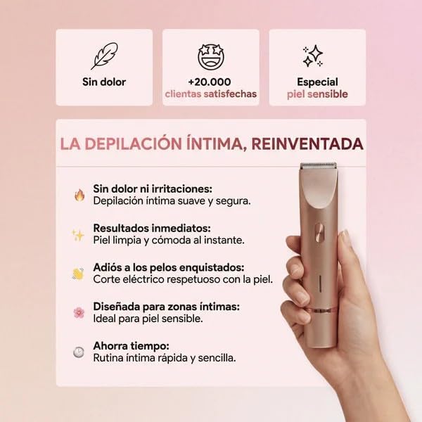 Depiladora Íntima Mujer