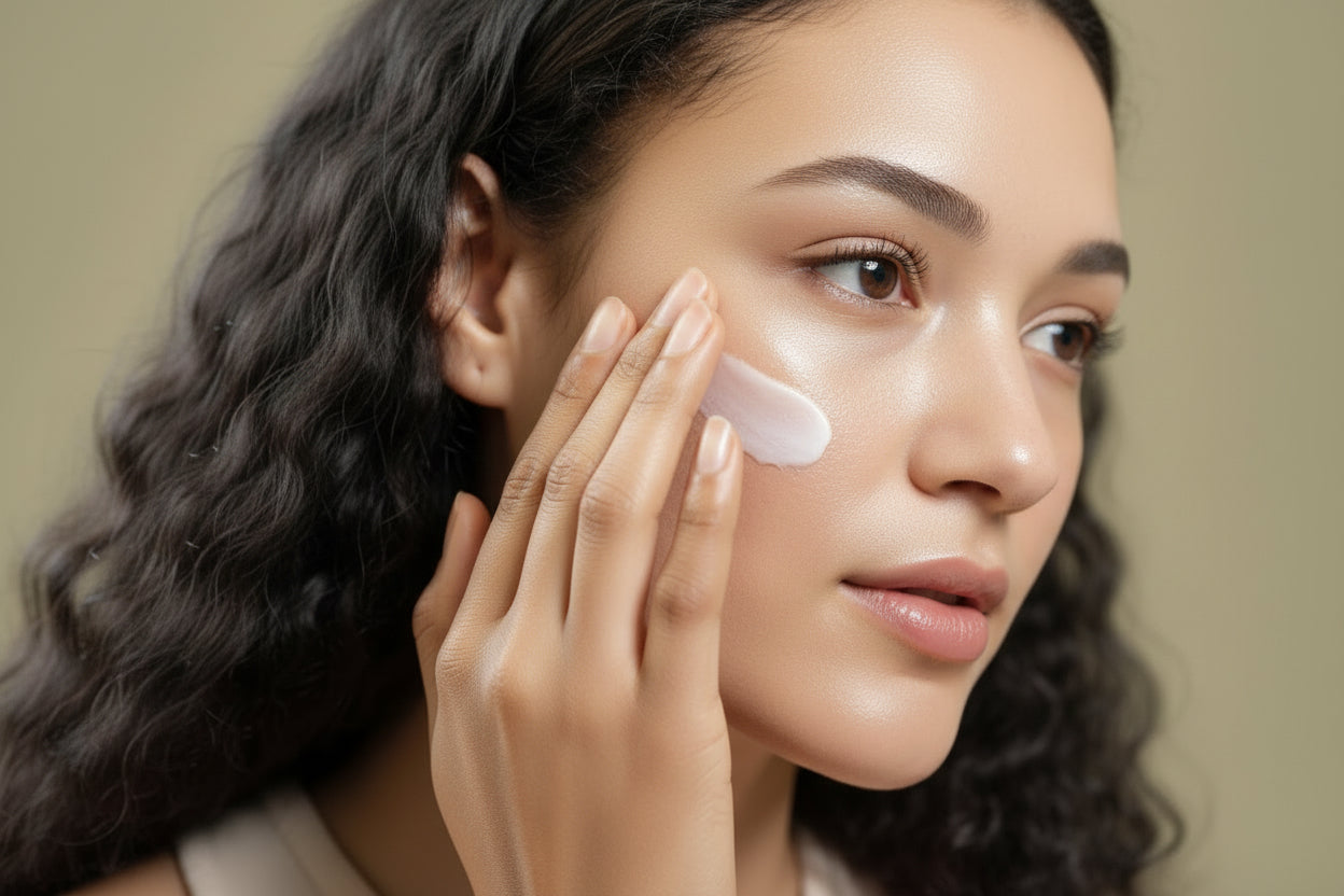 Crema Facial Hidratante con Arroz y Ginseng:  “Glass Skin”