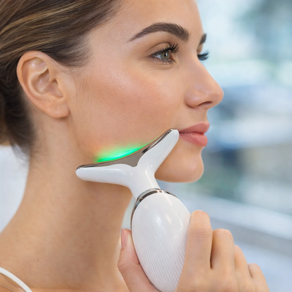 Masajeador facial Triple Terapia