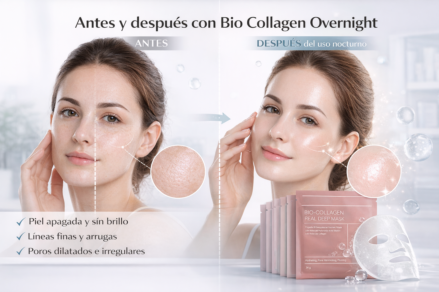 Mascarilla Facial Bio Colágeno