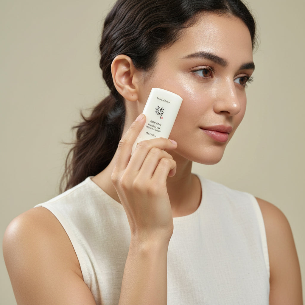 Protector solar stick Artemisa y Camelia SPF50+ Beauty of Joseon -