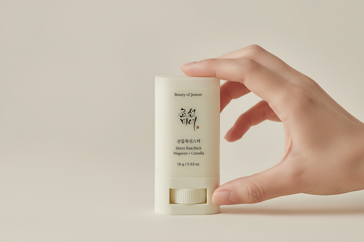 Protector solar stick Artemisa y Camelia SPF50+ Beauty of Joseon -